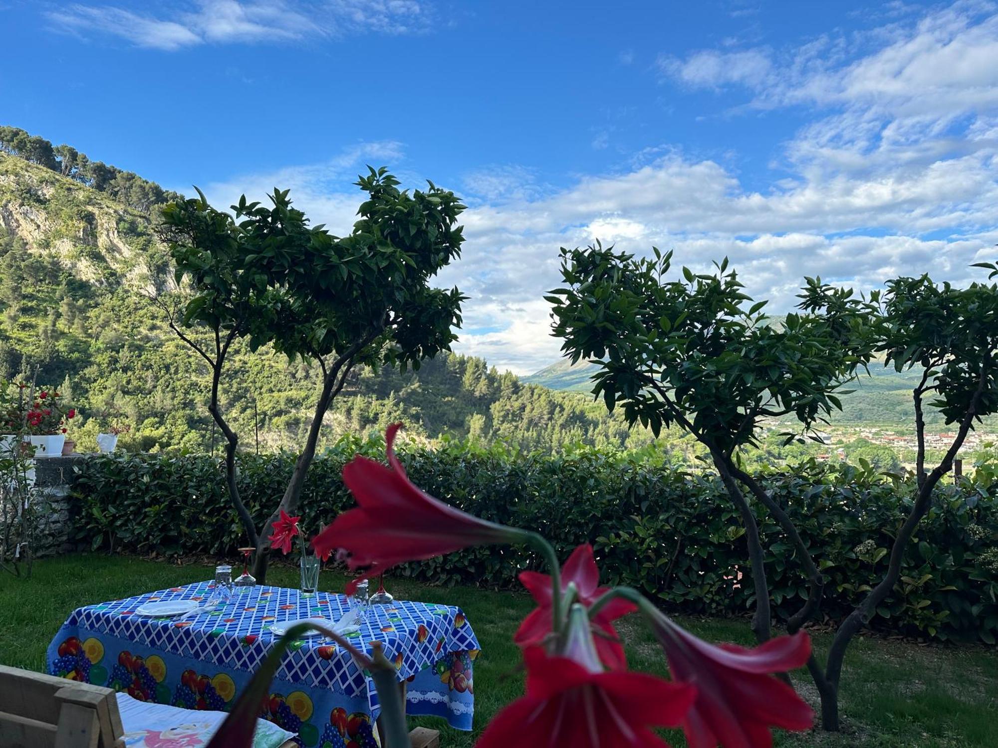 Hotel Villa Edis Berat Esterno foto